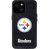 NFL Pittsburgh Steelers Distressed iPhone 15 Waterproof Case